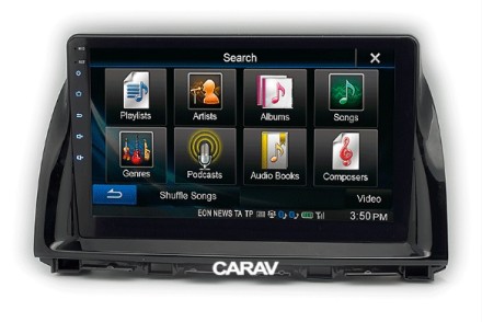 Рамка переходная MAZDA CX-5 (12-17) для дисплея 10 дюймов