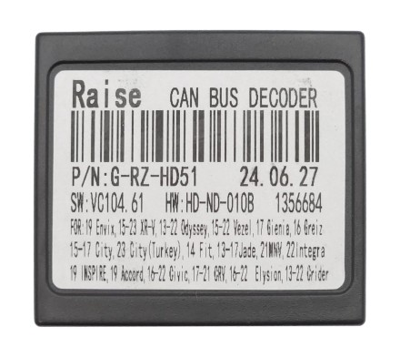 Комплект проводов для установки магнитолы в Honda Accord 2019 — 2022 (авто с левым рулем) Тип A