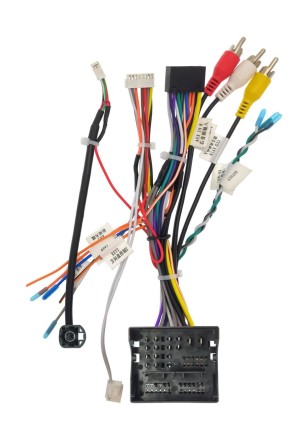 Комплект проводов для установки магнитолы в Skoda Octavia A8 2019+ (основ., антенна, CAM, CAN, ГЛОНАСС)