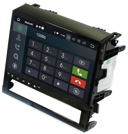 Магнитола Toyota Land Cruiser 200 (16-18) (только Комфорт или Элеганс) COMPASS MKD 9 Android