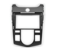 Рамка переходная KIA Cerato (TD), Forte (TD) (09-12) для дисплея 9 дюймов (климат, черная)