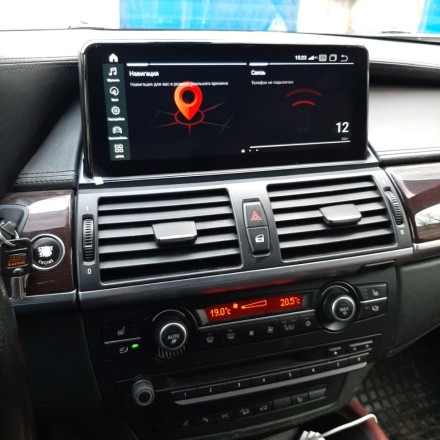 Монитор Android 10,25 дюймов для BMW X5/X6 (E70/E71) 2007-2010 CCC