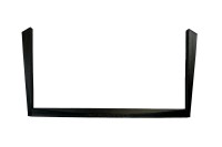 Рамка переходная в Toyota Avensis 2002-2008 для дисплея 9 дюймов, черная ТИП 2