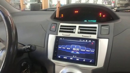 Рамка переходная 2din Toyota Yaris,Vitz, Platz 2005-2010