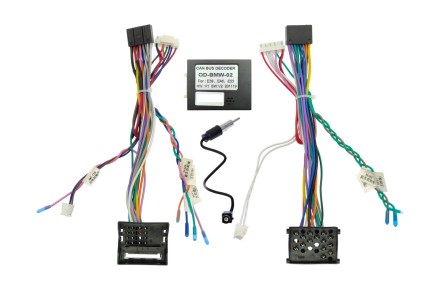 Комплект проводов для установки WM-MT в BMW 3, 5, X5 (E46, E39, E53) 95 - 06 (основ., ант., CAN) OD