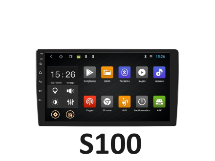 Магнитола для Chevrolet Spark M300 2009-2015 Compas S100 (Базовая версия) под рамку 9 дюймов