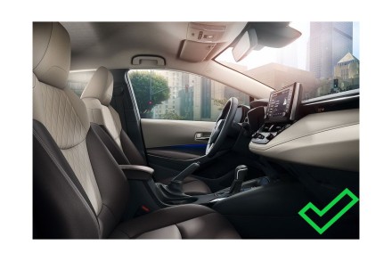 Рамка переходная TOYOTA Corolla (18+) для дисплея 10 дюймов ТИП 2