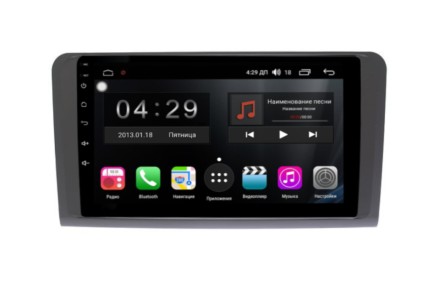 Магнитола на Андроид для Mercedes-Benz ML W164 (2005-2011), GL X164 (2006-2012) Winca S400 R SIM 4G