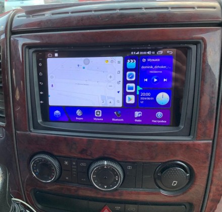 Магнитола на Андроид для Mercedes Benz A ,B, Sprinter, Viano, Vito,VW Crafter Winca S400 R SIM 4G