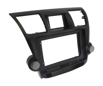 Рамка переходная TOYOTA Highlander (08-13), Kluger (08-14) для дисплея 10 дюймов с механическими крутилками ТИП 1