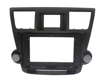 Рамка переходная TOYOTA Highlander (08-13), Kluger (08-14) для дисплея 10 дюймов с механическими крутилками ТИП 1