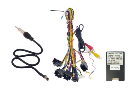 Комплект проводов для установки магнитолы в Chevrolet Captiva 2011 - 2015 (основ., ант., CAM, CAN) DJ