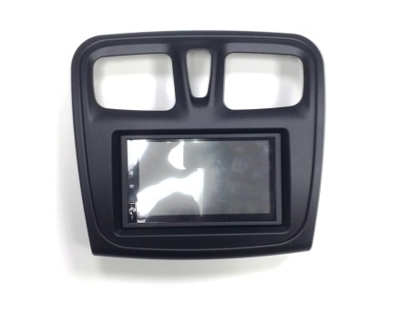 Рамка переходная 2din Renault Sandero, Logan 2013+ для базовой комплектации