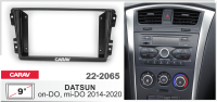 Рамка переходная в DATSUN on-DO, mi-DO 2014-2020 для дисплея 9 дюймов