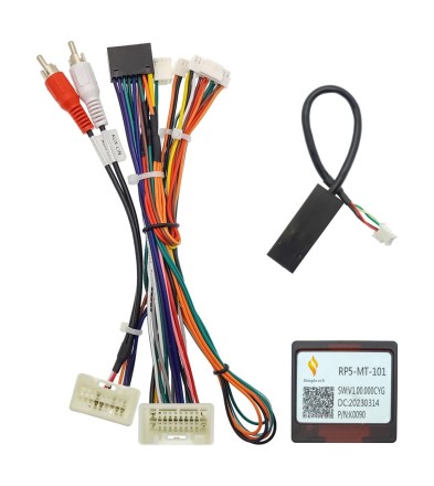 Комплект проводов для установки в Mitsubishi 2007 + (основной, CAN, AMP) с регулировкой усилителя